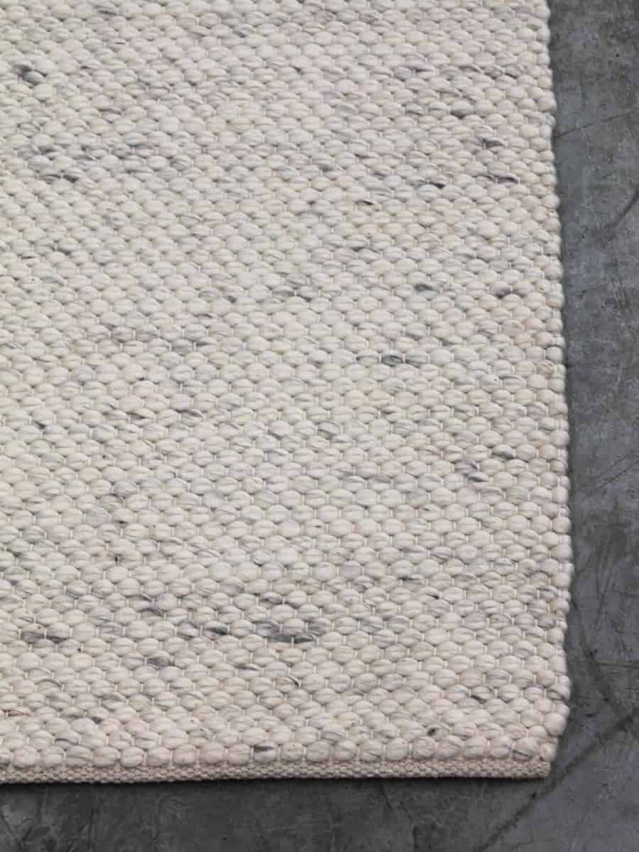Ice Ivory pure wool rugs Perth