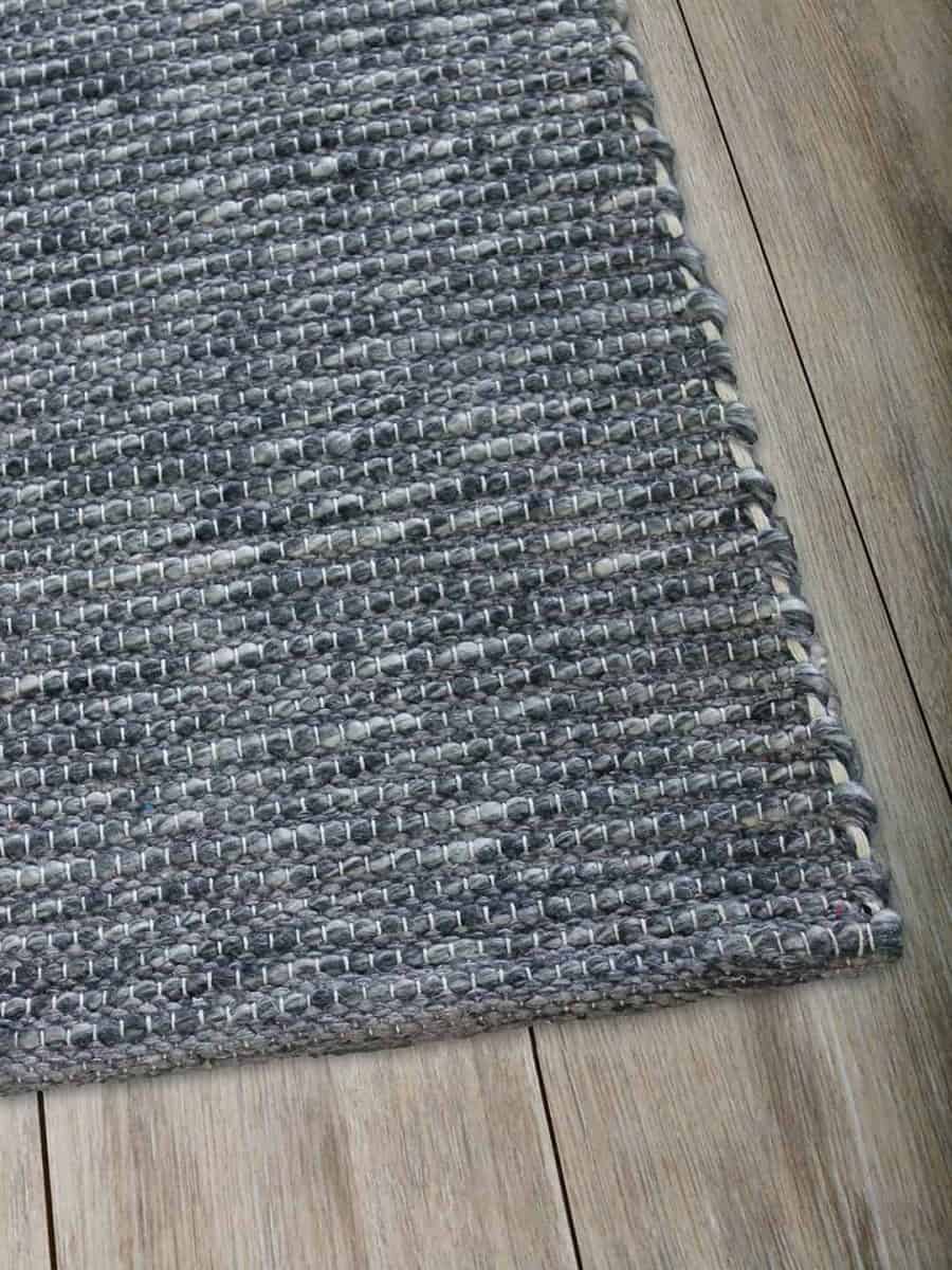 Natural Denim pure wool rugs Perth
