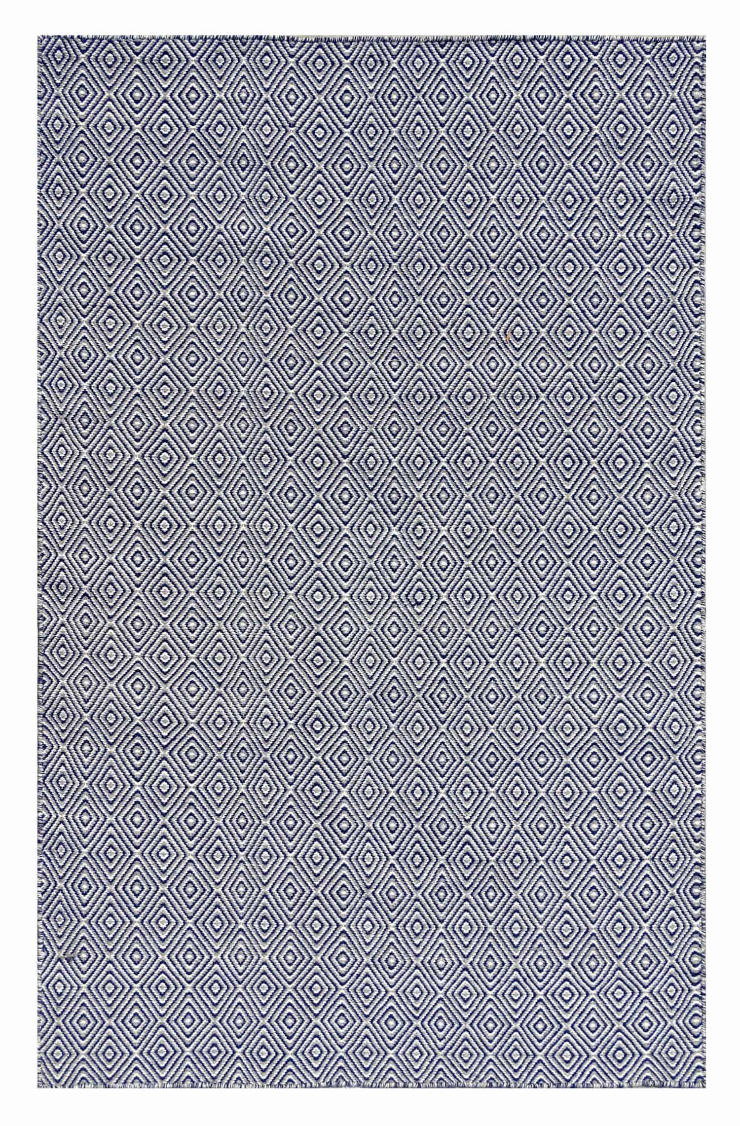 Herman Diamond - Navy blue rugs