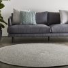 hand-woven-wool-and-art-silk-plait-shaped-rugs-circle-perth-Stans-silver-grey