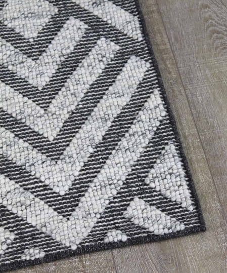 Zamora-taupe-stans-rug-centre-textured-wool-perth-geometric