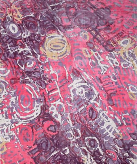 charmaine pwerle malangka indigenous rug aboriginal design stans rug centre