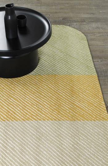 Pinstripe-citrus-yellow-OH-stans-rug-centre-wool-loop pile