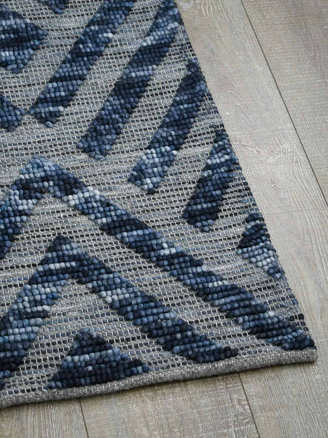 Zamora-Indigo-blue-stans-rug-centre-textured-wool