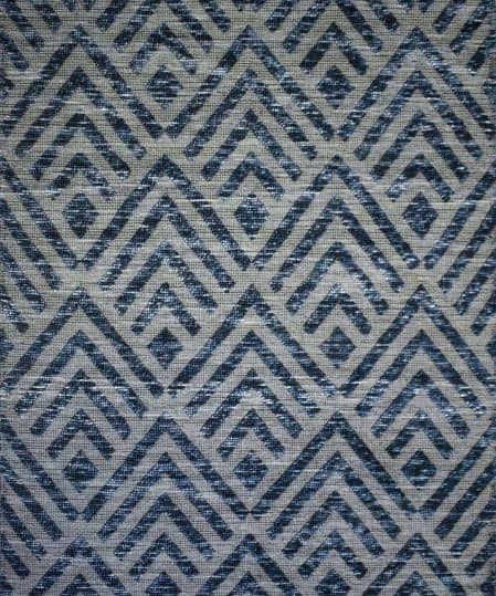 Zamora-Indigo-blue-stans-rug-centre-textured-wool-perth-geometric