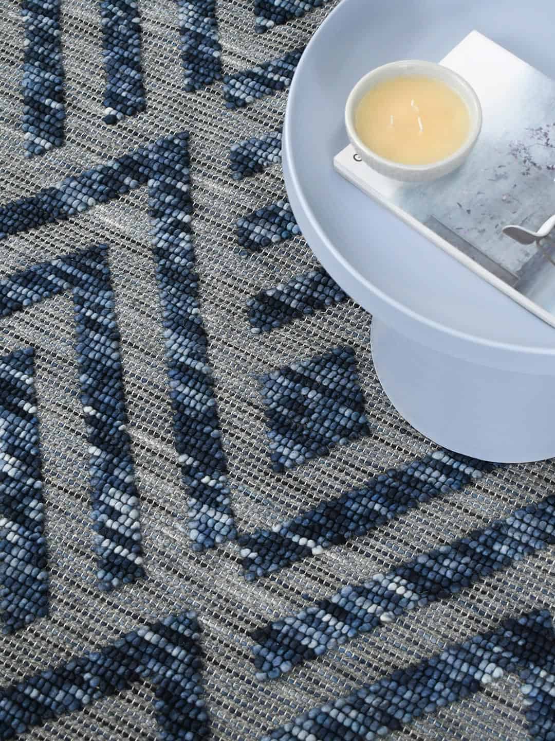 Zamora-Indigo-blue-stans-rug-centre-textured-wool