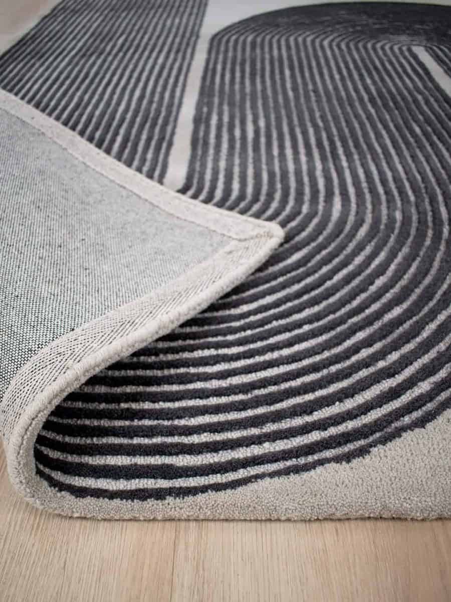 Viper Ink Wool Rug | Stan's Rug Centre