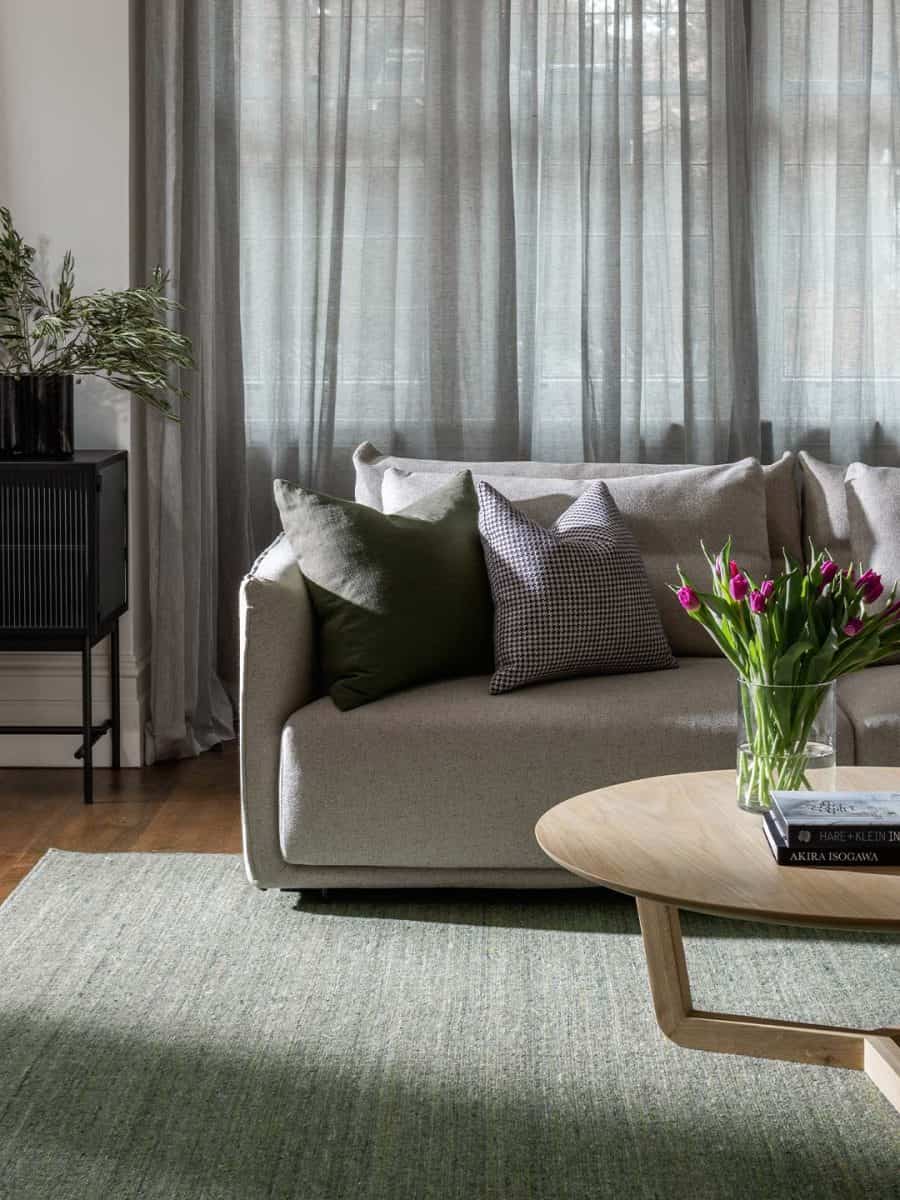 Layla-sage-green-stans-rug-centre-Back-flatweave-modern-rugs-perth